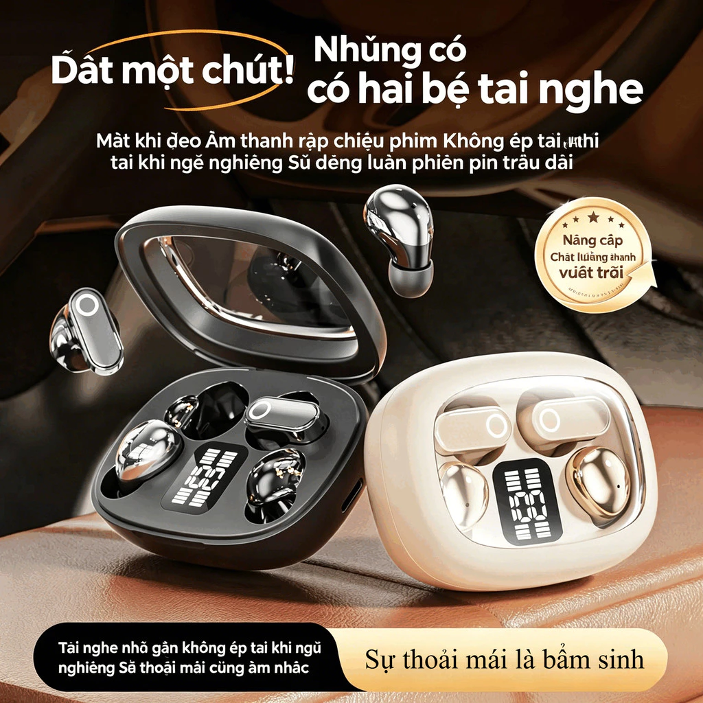 Tai nghe và hộp sạc