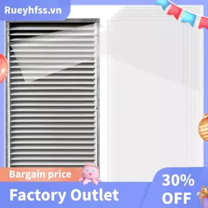 Vỏ lỗ thông hơi PET có keo trong suốt, nhựa, sắt, lỗ thông hơi nhôm cho trần treo tường RV và máy tính không khí