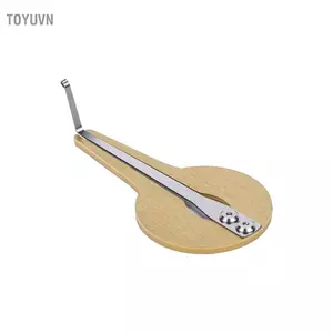 toyuvn Btuty Cây đàn hạc hàm kim loại truyền thống Khomus của Nga với âm sắc cộng hưởng phong phú Nhạc cụ cầm tay cỡ bỏ túi dành cho người mới bắt đầu Người lớn Người yêu âm nhạc (Tam giác)