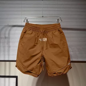 Quần short chở hàng mùa hè dành cho nam và nữ, quần short năm điểm thông thường, quần short đi biển khô nhanh hợp thời trang
