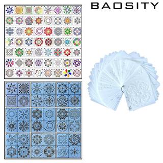 36 Gói Bản Mẫu Tranh Mandala Chấm Cho Các Dự Án Nghệ Thuật Tranh Đá DIY (3,6 x 3,6 inch)