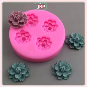 JRP 1 Hoa Anh Đào Hoa Đào Khuôn Silicon DIY Trang Trí Bánh Khuôn Mousse Sô Cô La Khay Đá Nhà Bếp Nướng Khuôn JRP