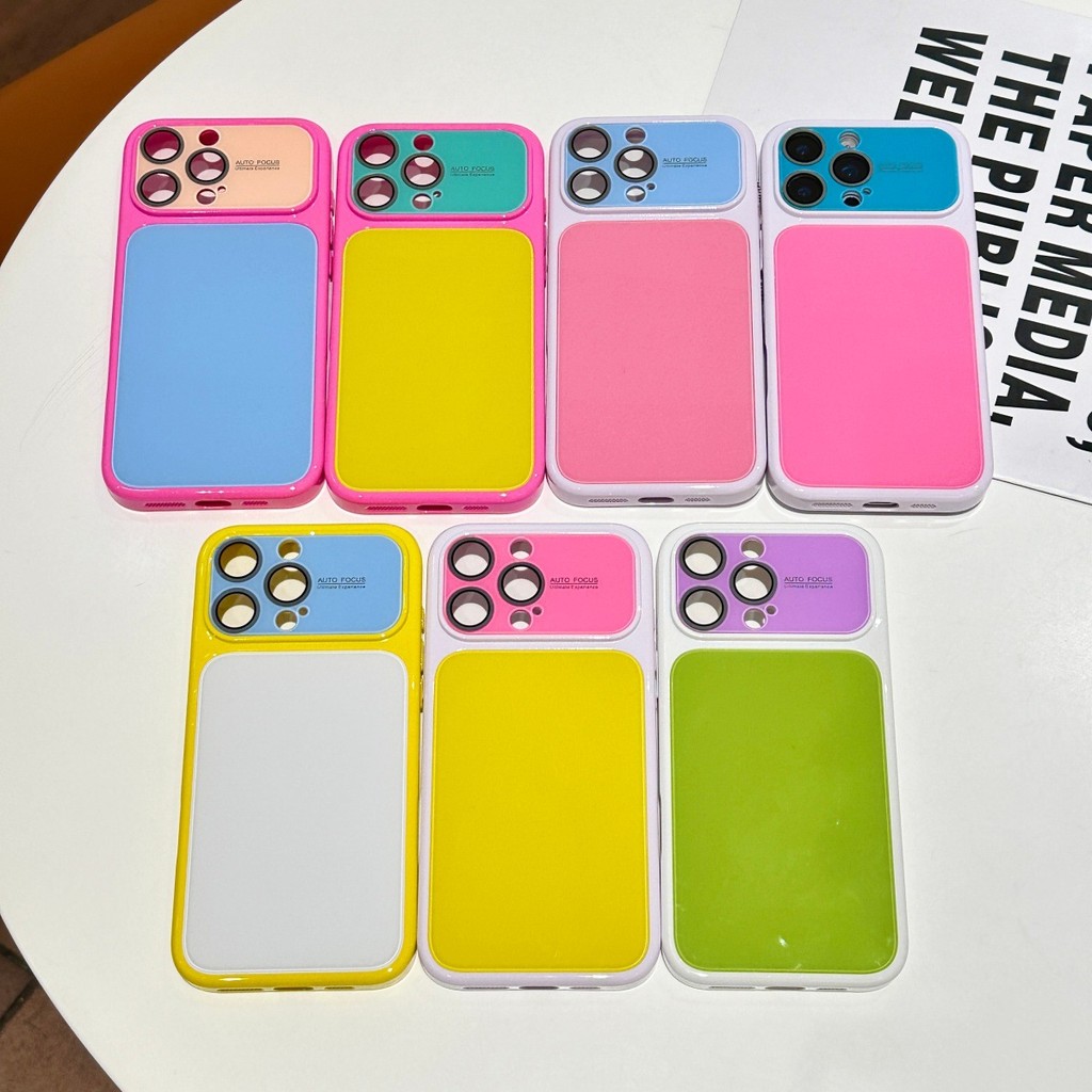 Thay đổi ngay lập tức sang màu tương phản Multipalamine iPhone14 / 13 Thích hợp cho vỏ điện thoại Apple 17 / 16 / 15PROMAX Vỏ chống sốc
