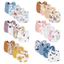 Bộ 4 Yếm Sơ Sinh 100% Cotton Khăn Nước Bọt Cho Bé Gái Bé Trai Trẻ Sơ Sinh Phụ Kiện Tập Đi Tạp Dề Trẻ Em Yếm Vải