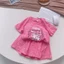 bộ cộc bé gái kuromi siêu cute 15-25kg, bộ hè bé gái quần đùi áo côc berie hàn quốc