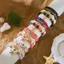 Phong Cách Bohemian Hạt Cơm Mềm Vỏ Gốm Sao Biển Nhiều Lớp Xếp Chồng Vòng Tay Bộ Bên Biển Kỳ Nghỉ Mảnh Tiện Dụng Cụ