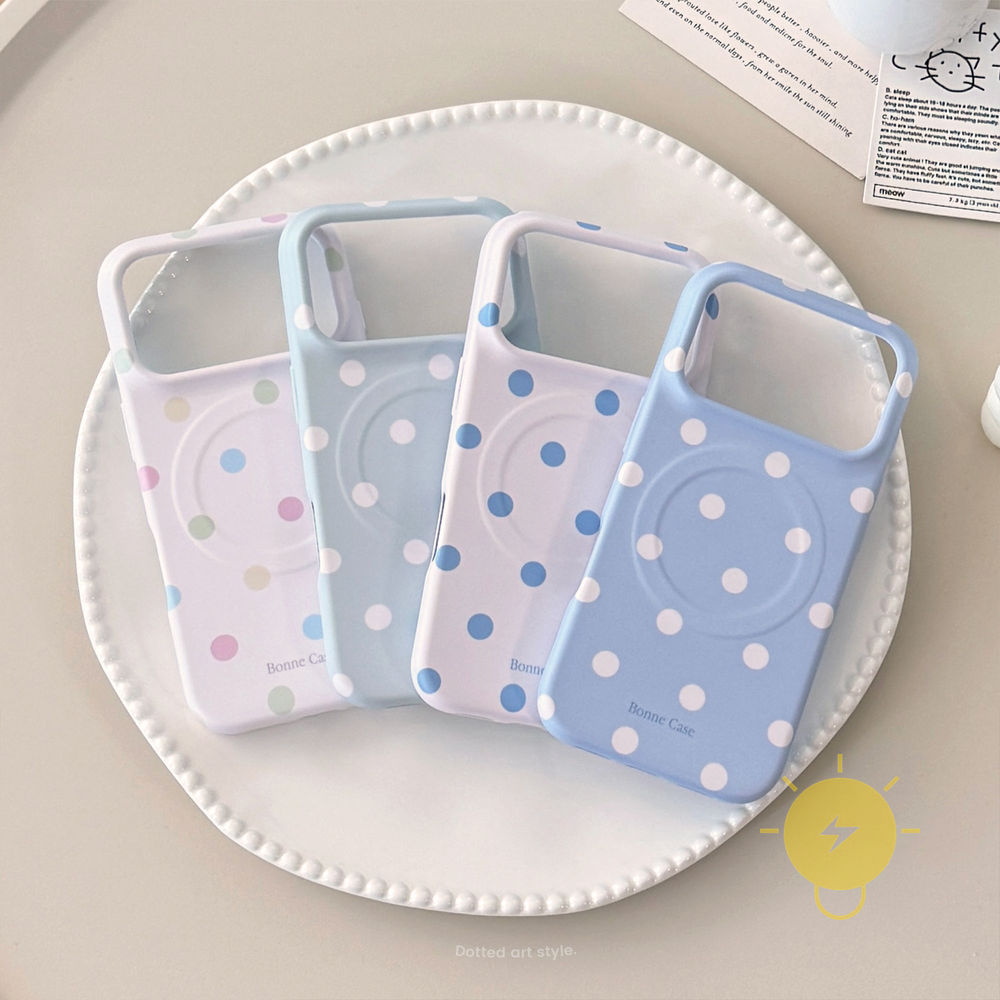 Phone Case For iPhone 17 Pro Max 16 15 14 13 TPU Magnetic Soft Aesthetic Korean Cute