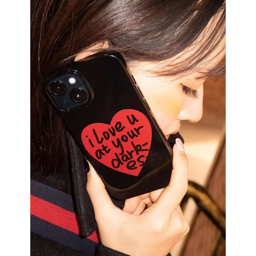 Ốp lưng TPU đen in hoa văn cho iPhone 17/16/15/14/13 Plus/X/XR/XS Max/8 Plus