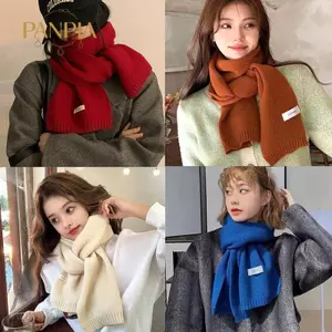 PNPIA- Khăn Đan Mùa Đông Nữ Nhiệt Ne Ấm Lông Cừu Chắc Chắn Giữ Ấm Khăn Thiên Chúa Chống Gió Ne Cover