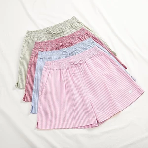 Quần short nữ WINNY cotton linen mát – quần ngắn mát, nhẹ, đi biển mùa hè | 1HQLN26002N