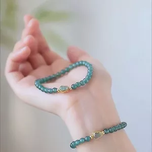 Fu Lu Vòng Tay Bé Gái Hòa Bình Bầu Vòng Tay Cổ Ánh Sáng Sang Trọng Thanh Lịch Vòng Tay Bạn Gái Quà Tặng 5.20
