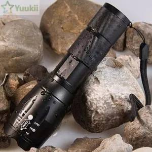 Đèn pin chống nước YUUKII Cắm trại ngoài trời bền bỉ Đèn LED 500 Lumen