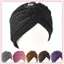 JRP Thời Trang Nam Nữ Co Giãn Mềm Mại Phong Cách Ấn Độ Turban Mũ Quấn Đầu Mũ JRP