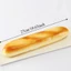 Mô hình bánh mì nhân tạo DONOVANQQ, Bánh mì giả mềm thực phẩm mô phỏng giống như thật, Đạo cụ trưng bày cửa hàng bánh 27cm Cửa hàng bánh thực tế Màn hình cửa sổ mô hình bánh dài