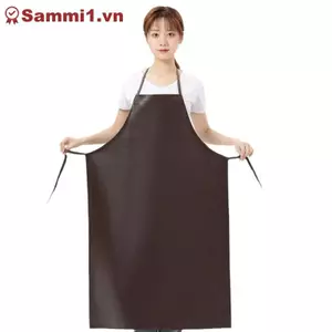 ZK Bền Da PU Hàn Chống Thấm Nước Cách Nhiệt An Toàn Chống Bỏng Tạp Dề VN