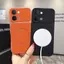 YJD Ốp Lưng Cho Vivo IQOO Z11X TPU Trơn Họa Tiết Da Từ Tính Thu Hút Ốp Điện Thoại Chống Rơi