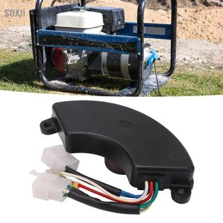 soxii AVR Bộ điều chỉnh điện áp tự động 3 pha 8 dây Bộ chỉnh lưu máy phát điện đa năng cho 5 đến 7,5KW