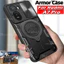 Ốp Lưng Cho Xiaomi Redmi A7 RedmiA7 Pro A7Pro RedmiA7Pro 4G 5G 2026 Giá Đỡ Vòng Từ Kim Loại Chống Sốc Vỏ Điện Thoại Cứng Đẩy Ống Kính Máy Ảnh Bảo Vệ Mặt Sau