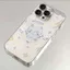 Thiên thần xanh hồng, chú mèo nhỏ phù hợp với vỏ điện thoại iPhone 15, 13, 17, 14, 11