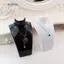 JCSYFAC Mannequin Bust Trang Sức Hiển Thị Ra Nelace Hiển Thị Giá Đỡ Trang Sức Tổ Chức Cho Bông Tai / Bông Tai Đứng Nelace Dây Xích Mới