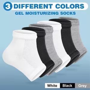 Gel Gót Bảo Vệ Nam Nữ Dưỡng Ẩm Vô Hình Chống Nhứt Chân Lưới Silicon Gót Nửa Tất
