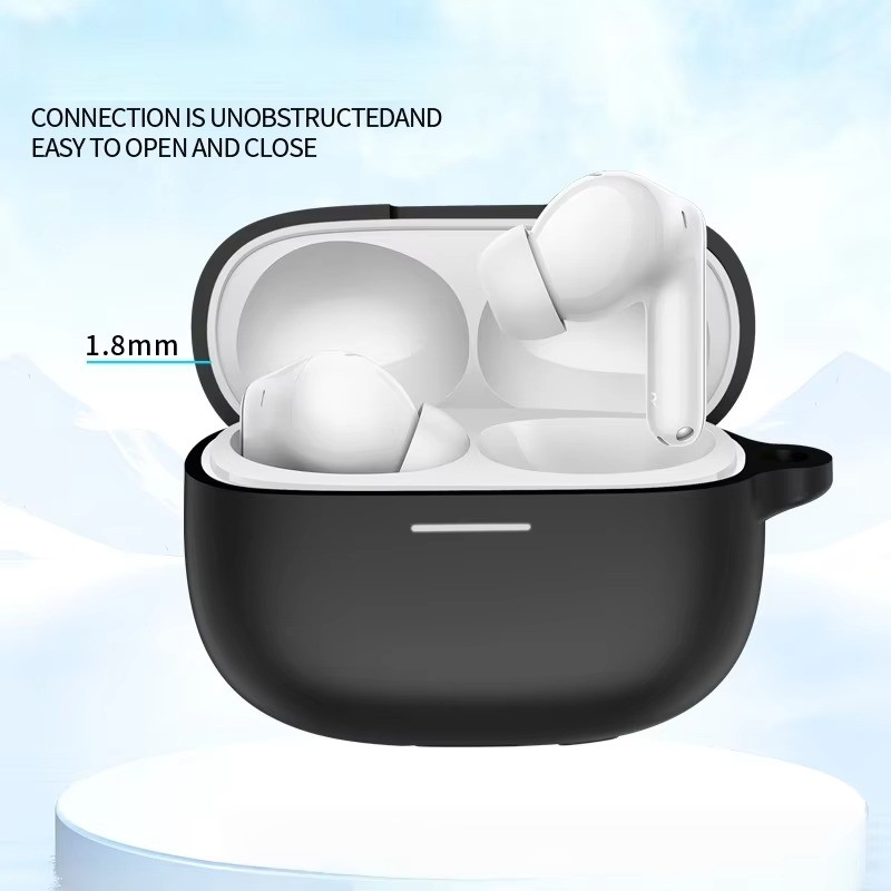 Ốp Mềm Silicon Cho Xiaomi Redmi Buds 8 Hộp Tai Nghe Chống Sốc & Chống Bụi Vỏ Bảo Vệ Cho Redmi Buds8 Vỏ Tai Nghe Không Dây