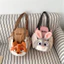Hầu hết các lời khen ngợi Phong cách mới Dễ thương Judy Nick Túi xách sang trọng Cô gái ngộ nghĩnh Trái tim Cáo Thỏ Búp bê Túi đeo chéo Xu hướng thời trang Quà tặng * - & -Giá hút thuốc
