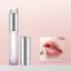 Trong kho, bàn chải môi silicon có nắp che bụi có thể được sử dụng như một công cụ để thoa son môi và phấn mắt