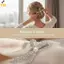 < YEI > Kẹp tóc kim loại nơ pha lê lấp lánh để tạo cảm giác thanh lịch và quyến rũ mới