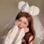 Disney Đầu Phong Cách Công Chúa Bé Trai Bé Gái Trẻ Em Minnie Mickey Băng Đô Phong Cách Mới Kim Sa Lấp Lánh Disney Băng Đô Cặp Đôi
