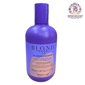 Dầu gội khử màu cam No-Orange Inebrya Shampoo 300ml [ MK ]