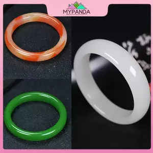 MYPANDA Vòng tay ngọc bích Trang sức quyến rũ Phụ kiện thời trang Luy Bùa hộ mệnh Quà tặng cho nữ.