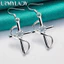 URMYLADY Bạc 925 Chữ Thập Zircon Bông Tai Nữ Quyến Rũ Trang Sức Cưới Thời Trang