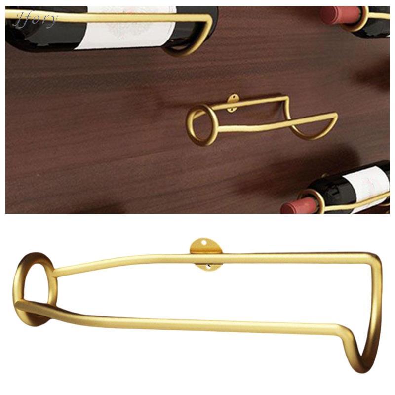 Jfory Giá để rượu treo tường đơn giản Giá để đồ trang trí sáng tạo Giá treo trưng bày rượu vang