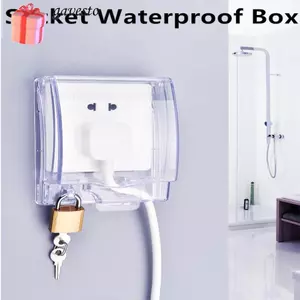 Công tắc loại 86 có thể khóa GAVESTO Vỏ ổ cắm bảo vệ treo tường bền bỉ