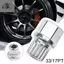 Lug Nut 1pc 33 / 17PT Tối đa 120Nm Mới Tông Màu Bạc Loại Bỏ Chìa Khóa Cho Xe BMW