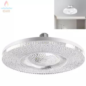 Bóng đèn chùm LED GILL, Đèn pha lê LED siêu sáng bảo vệ mắt, Đèn trần tiết kiệm năng lượng bền bỉ Phòng khách gia đình