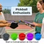 Phích cắm tay cầm mái chèo OLVIDO, Thiết kế cử chỉ vui nhộn Mũ đầu mái chèo Pickleball có thể tái sử dụng, Mũ vòi mái chèo cảm ứng mềm đa năng