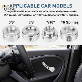 PlumHOUSE Xe Ô Tô Tự Động Cửa Sổ Quay Tay Cầm Bộ Phụ Kiện Ô Tô Cho Xe Cũ Cửa Sổ Quay Cửa Sổ Tay Cầm Cửa Sổ Ô Tô VN