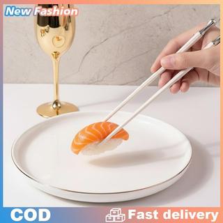 5/10 đôi đũa dài đũa Sushi hợp kim tái sử dụng đũa Nhật Bản Bộ đồ ăn hợp kim khỏe mạnh palillos nhà bếp ăn uống