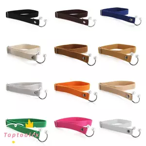 TOPTOOLCX Dây buộc mắt cá chân Phụ kiện giày Dây giày lười Co giãn hình chữ U