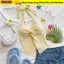Áo Crop top cổ chữ V ESSENCEH, Áo cổ dây gợi cảm không tay, Quần áo Y2K ngọt ngào Dây đeo lưng không tay mùa hè