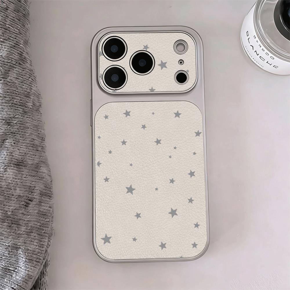 Ốp lưng iPhone 16/15/14/13 Ngôi Sao Xám Nhẹ Nhàng Thanh Lịch Tối Giản Chống Sốc