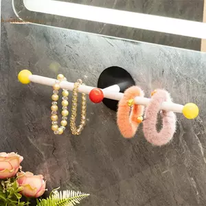 TRTR Treo Tường Khăn Ra Punch Tiết Kiệm Miễn Phí Không Gian Giày Ra Chống Thấm Nước Tắm Móc Treo Phòng Tắm VN