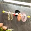 TRTR Treo Tường Khăn Ra Punch Tiết Kiệm Miễn Phí Không Gian Giày Ra Chống Thấm Nước Tắm Móc Treo Phòng Tắm VN