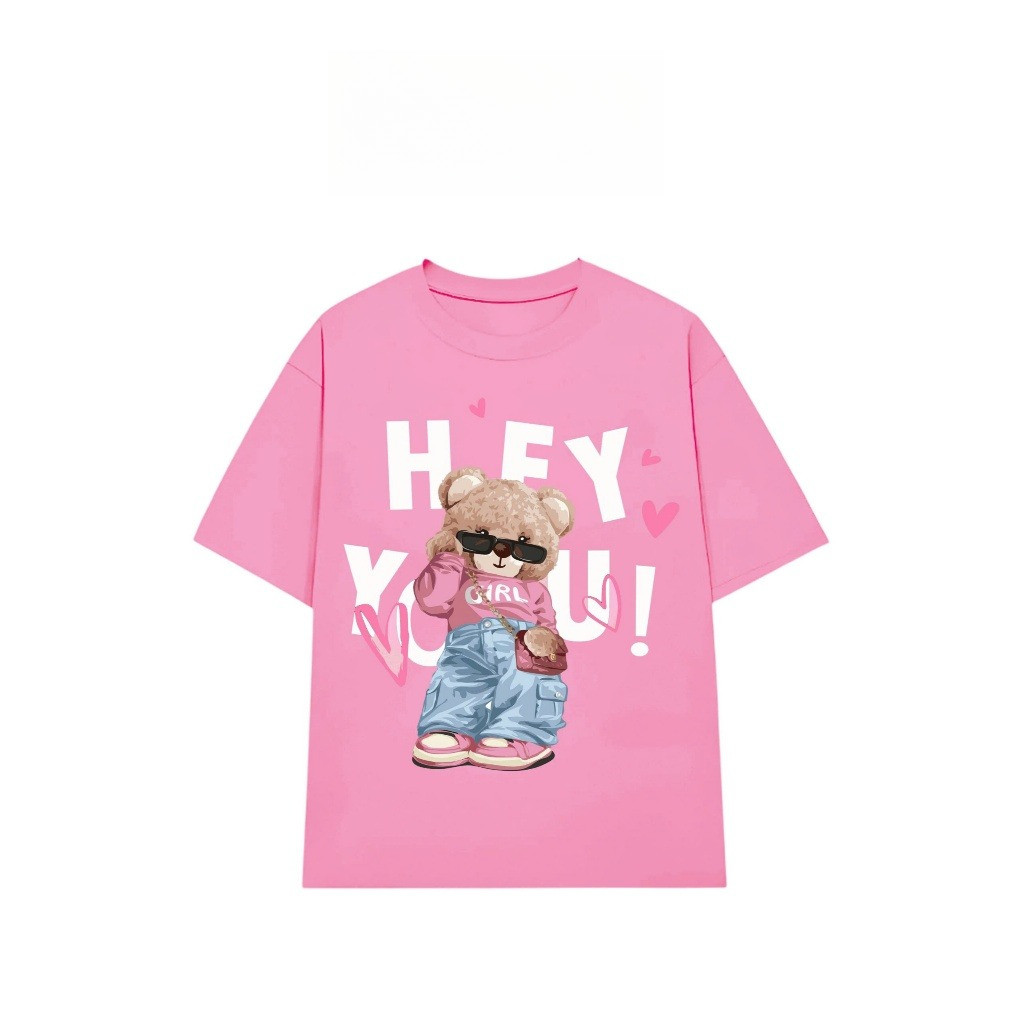 Áo Thun Nam Nữ cotton 100% mẫu HEY YOU Fullbox form UNISEX NĂNG ĐỘNG THOẢI MÁI