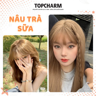 [DƯỠNG NHIỀU] Thuốc nhuộm tóc XÁM KHÓI, NÂU TRÀ SỮA, NÂU TÍM, ĐỎ RƯỢU VANG hot trend, không tẩy, tặng đủ dụng cụ nhuộm