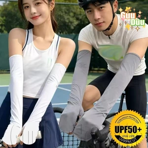 Tay áo chống nắng - Tay áo bằng lụa băng - Găng tay chống tia cực tím co giãn - Phụ kiện trang phục ngoài trời mùa hè - dành cho ngoài trời Mặc hàng ngày / Giao hàng miễn phí