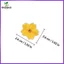 Thủ công dễ thương Quần áo đầy màu sắc Đề can thêu cho quần áo Hoa 24 chiếc zhenghtr