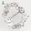Đá Pha Lê Rỗng Bướm Bụng Nút Nhẫn Thời Trang Rốn Móng Tay Cho Nữ Thép Không Gỉ Gợi Cảm Body Piercing Trang Sức [Mina]
